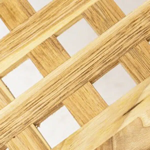 Traditional Rustic Square Wood Chair Backless Armless For Living Room - Image 26