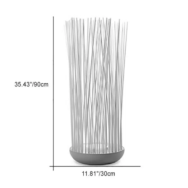 Contemporary Creative Waterproof Stainless Steel Fiber Optics Fishtail Linear LED Landscape Light For Garden - Image 4