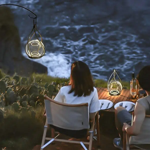 Creative Metal LED Waterproof USB Rechargeable Portable Night Lights - Image 3