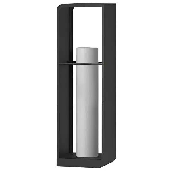 Rectangular Frame Waterproof Black Modern Solar Lights Outdoor Lanterns - Image 15