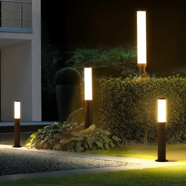 Modern Acrylic Waterproof Creative Lipstick Design LED Outdoor Lawn Floor Lamp - Image 14