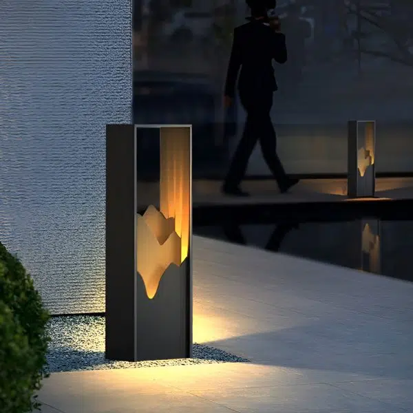 LED Mountain Scenery Path Lights Waterproof Landscape Lighting for Outdoor Elegance - Image 13