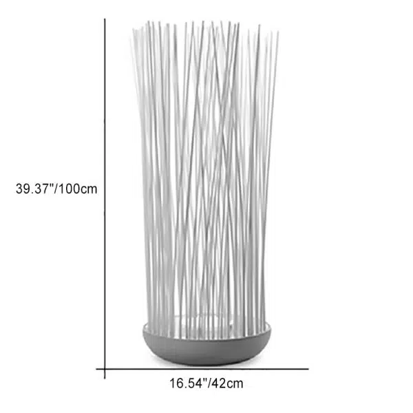 Contemporary Creative Waterproof Stainless Steel Fiber Optics Fishtail Linear LED Landscape Light For Garden - Image 5