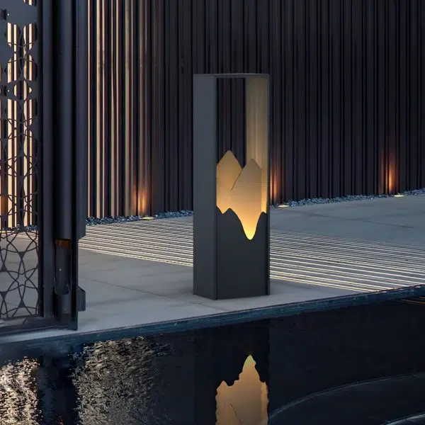 LED Mountain Scenery Path Lights Waterproof Landscape Lighting for Outdoor Elegance - Image 9