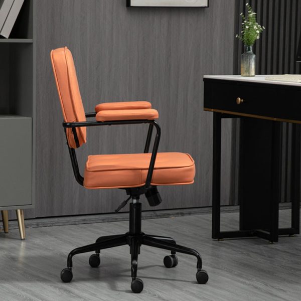 Contemporary Scandinavian Fabric Wood Sponge SGS Steel Nylon Square Desk Chair Backrest Armrest Adjustable For Home Office - Image 10