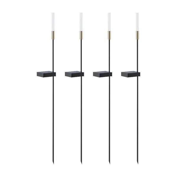 Reed & Cattail Outdoor Column Lights Low Voltage Solar LED Landscaping Garden Lawns Lighting - Image 13