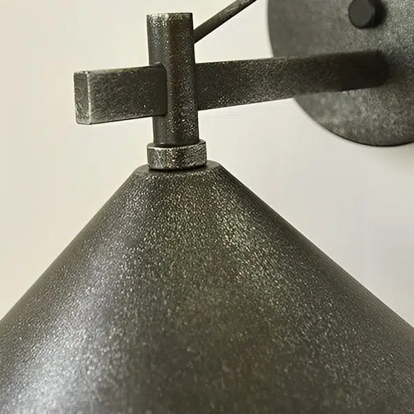 Conical Simple Waterproof Retro American-style Outdoor Wall Sconce Lighting - Image 8