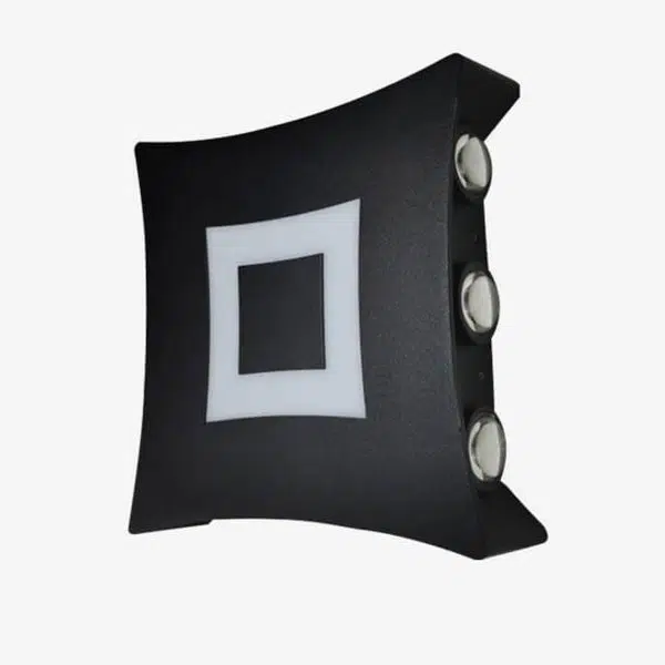 Modern Creative Square Luminous LED Outdoor Garden Wall Sconce Lamp - Image 10