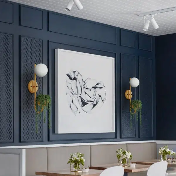 Sphere 1-Light Storage Box Planting Pot Decoration Wall Sconce Lamps - Image 9