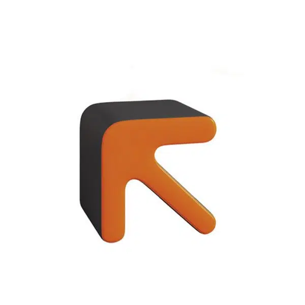 Contemporary Creative Leather & Wood Arrow-Shaped Stackable Footstool For Living Room & Entryway - Image 20