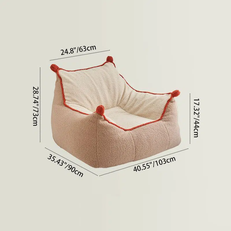 BS-Chair-BX02990-1.jpg Contemporary Nordic Lambswool Latex EPP Square Bean Bag Lazy Sofa Backrest Footrest For Living Room And Bedroom - Image 6