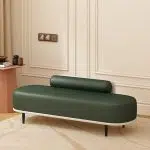 Dark Green Seat + Beige Frame