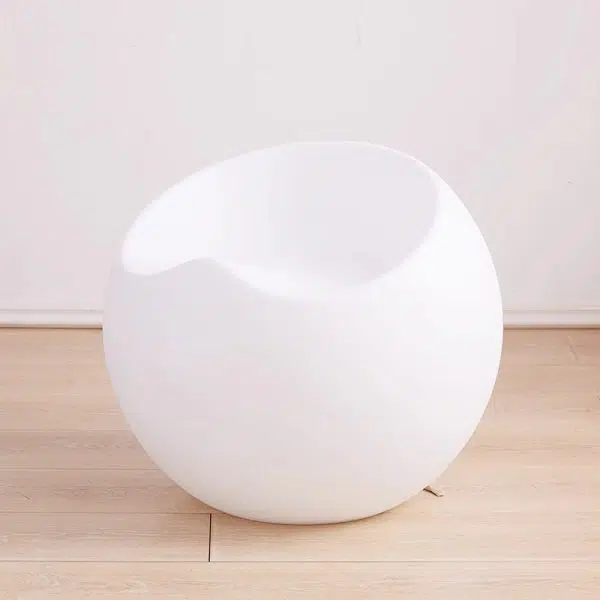 Contemporary Creative PP Apple & Sphere-Shaped Footstool For Entryway & Living Room - Image 16