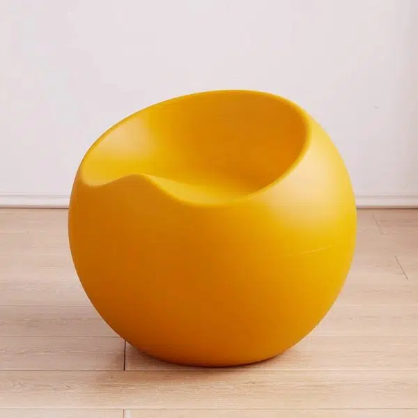 Contemporary Creative PP Apple & Sphere-Shaped Footstool For Entryway & Living Room - Image 19