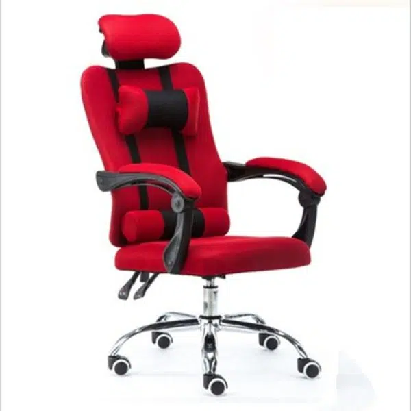 Modern Simplicity Mesh Steel Sponge Square Desk Chair Armrest Footrest Adjustable For Home Office - Image 19