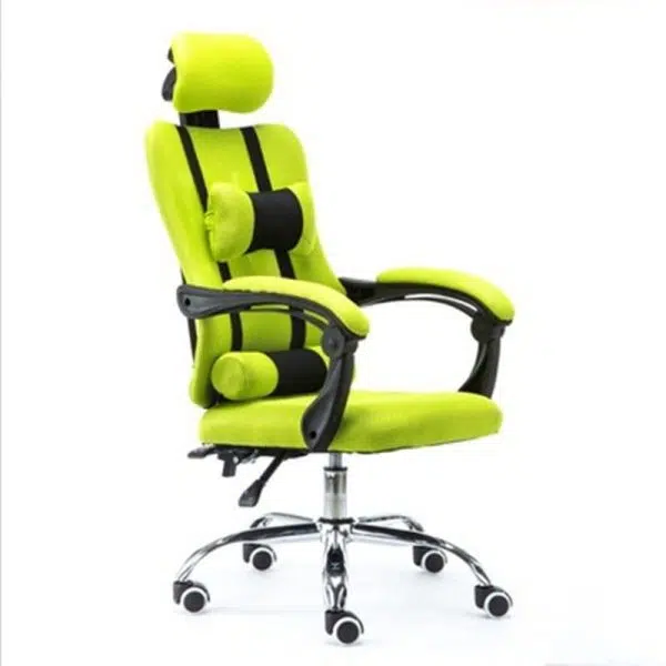 Modern Simplicity Mesh Steel Sponge Square Desk Chair Armrest Footrest Adjustable For Home Office - Image 20