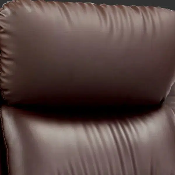 Modern Minimalist Leather Aluminum Alloy Cotton Rectangular Desk Chair Armrest Headrest Reclining For Home Office - Image 5