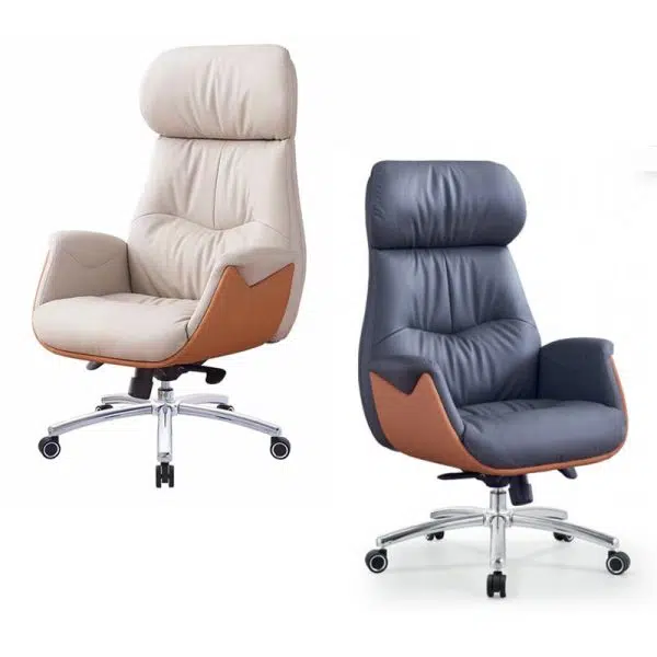 Modern Simplicity Microfiber Leather Cowhide Cotton Steel Rectangular Liftable Desk Chair Backrest Armrest For Home Office - Image 4