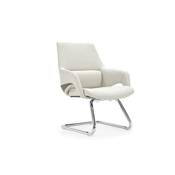 Modern Simplicity Silicone Leather Aluminum Alloy Sponge Rectangular Desk Chair Armrest Headrest Reclining For Home Office - Image 21