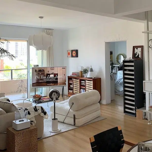 Modern Simplicity Velvet Leather Stainless Steel Sponge Square Tofu Foldable Lazy Sofa Backrest For Bedroom - Image 23