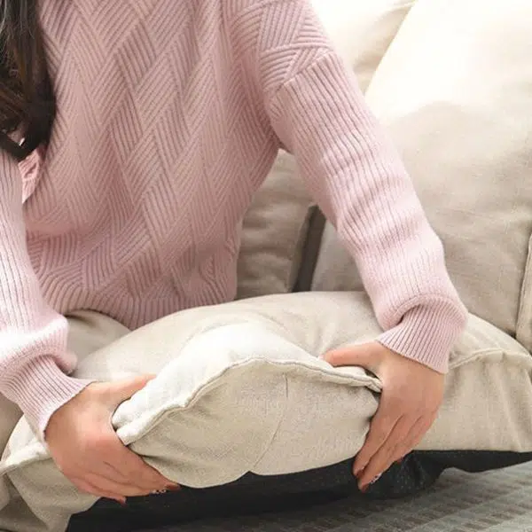 Modern Simplicity Linen Cotton Sponge Tofu Foldable Lazy Sofa Backrest For Bedroom - Image 12