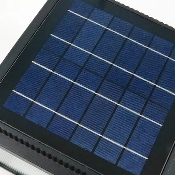 Modern Minimalist Aluminum & Glass Solar Powered LED Square Outdoor Light For Garden & Yard - Image 11