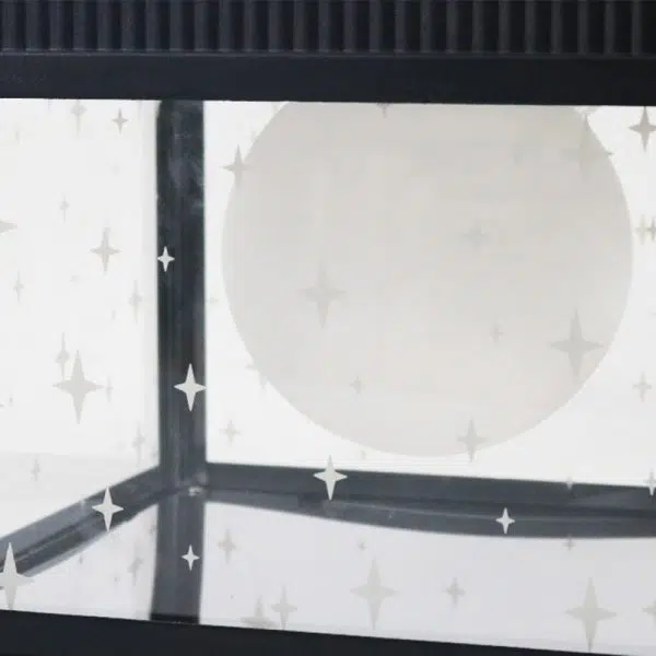 Modern Minimalist Aluminum & Glass Solar Powered LED Square Outdoor Light For Garden & Yard - Image 10