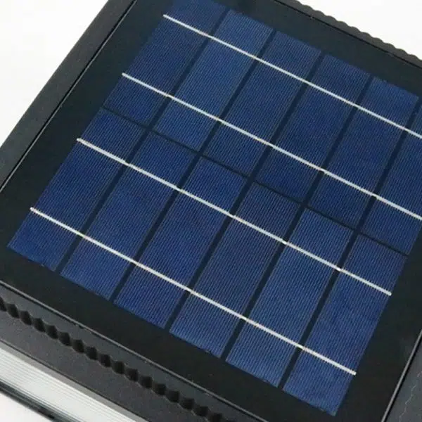 Modern Minimalist Aluminum & Glass Solar Powered LED Square Outdoor Light For Garden & Yard - Image 8