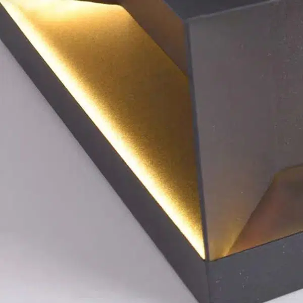 Modern Minimalist Stainless Steel Square LED Outdoor Light With Solar & Waterproof Features For Garden, Patio, Gate - Image 11