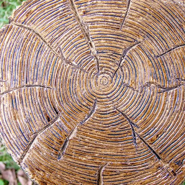 Contemporary Creative Fiberglass Resin Tree Stump 1-Light Outdoor Light Landscape Lighting For Garden & Patio - Image 9