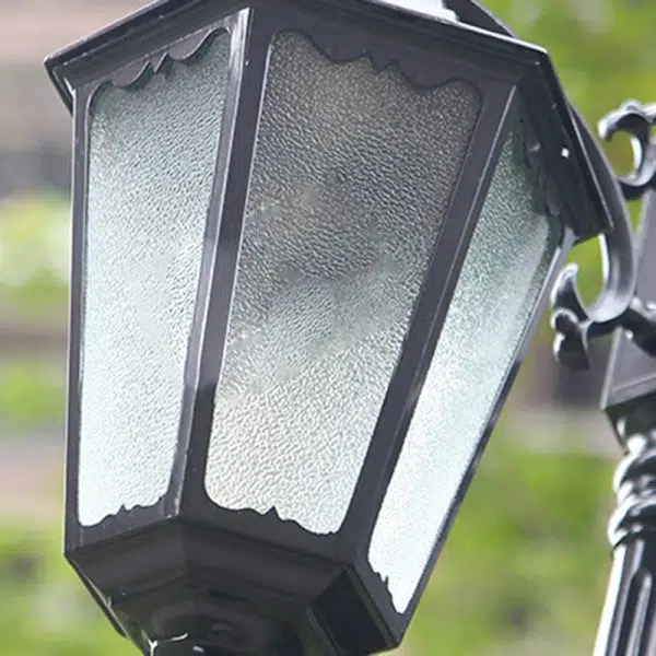 Traditional European Waterproof Aluminum Glass Lantern-Style 2/3-Light Outdoor Light Landscape Lighting For Garden & Outdoor Patio - Image 10