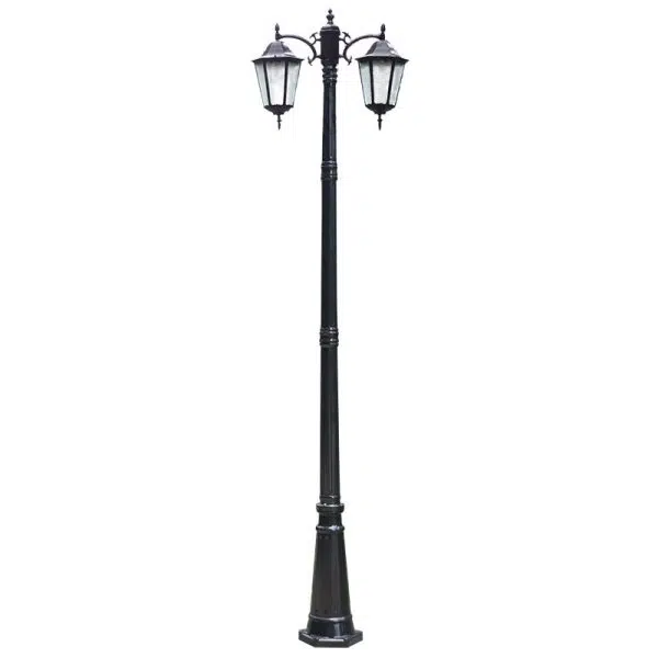 Traditional European Waterproof Aluminum Glass Lantern-Style 2/3-Light Outdoor Light Landscape Lighting For Garden & Outdoor Patio - Image 20