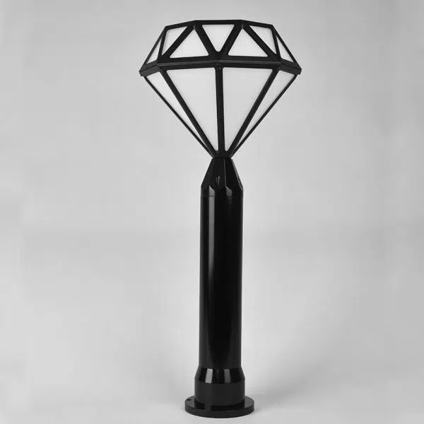 Contemporary Creative Solar Waterproof Aluminum & PC Diamond LED Outdoor Light Landscape Lighting For Garden & Outdoor Patio - Image 15