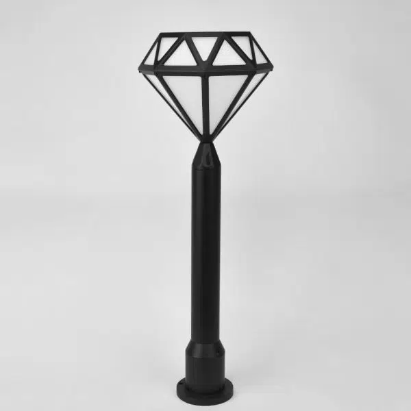 Contemporary Creative Solar Waterproof Aluminum & PC Diamond LED Outdoor Light Landscape Lighting For Garden & Outdoor Patio - Image 16