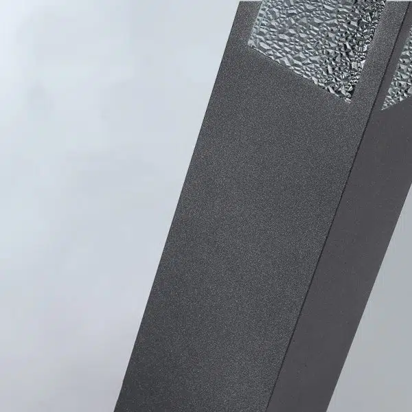 Modern Minimalist Solar Waterproof Metal & Glass Diamond-Texture LED Outdoor Light Landscape Lighting For Garden & Outdoor Patio - Image 12