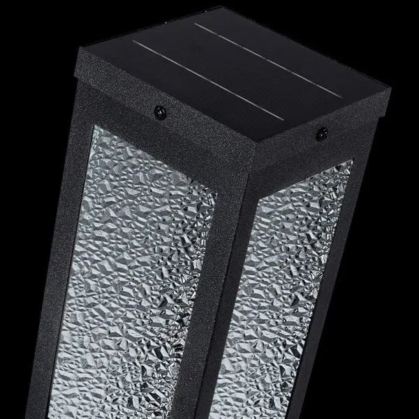 Modern Minimalist Solar Waterproof Metal & Glass Diamond-Texture LED Outdoor Light Landscape Lighting For Garden & Outdoor Patio - Image 15