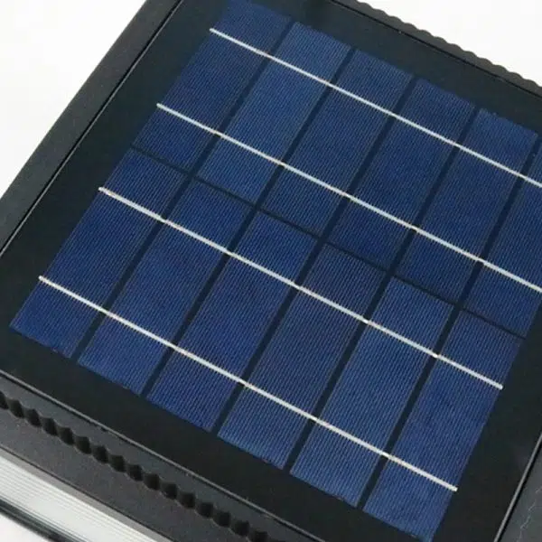 Traditional Chinese Solar Waterproof Rectangular Marble Textured Aluminum Resin LED Post Head Light For Garden - Image 9