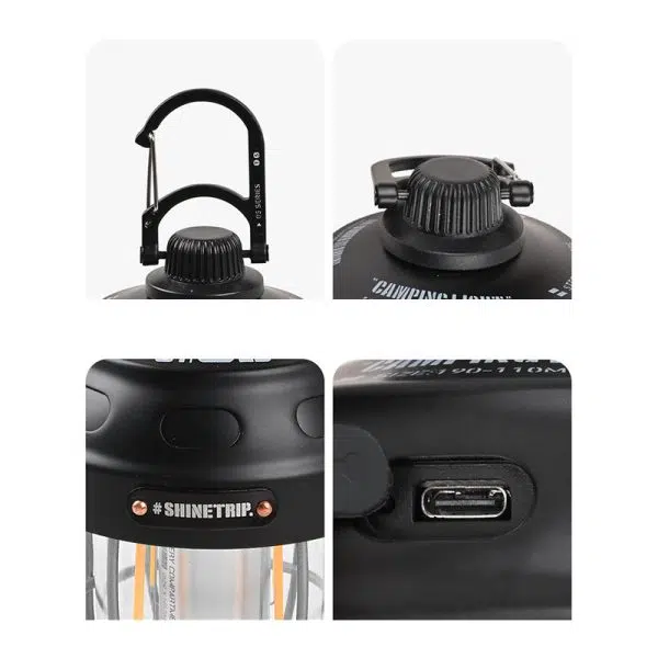 Contemporary Creative Round Nut Aluminum Carbon Steel ABS LED Outdoor Light For Garden - Image 5