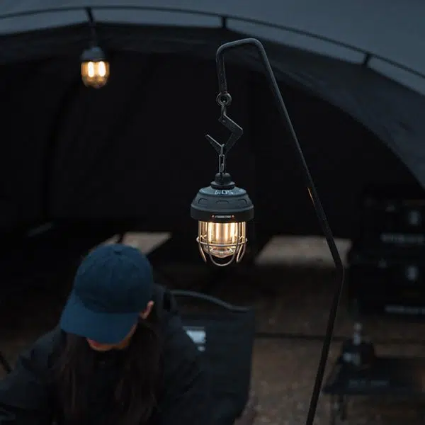 Contemporary Creative Round Nut Aluminum Carbon Steel ABS LED Outdoor Light For Garden - Image 11