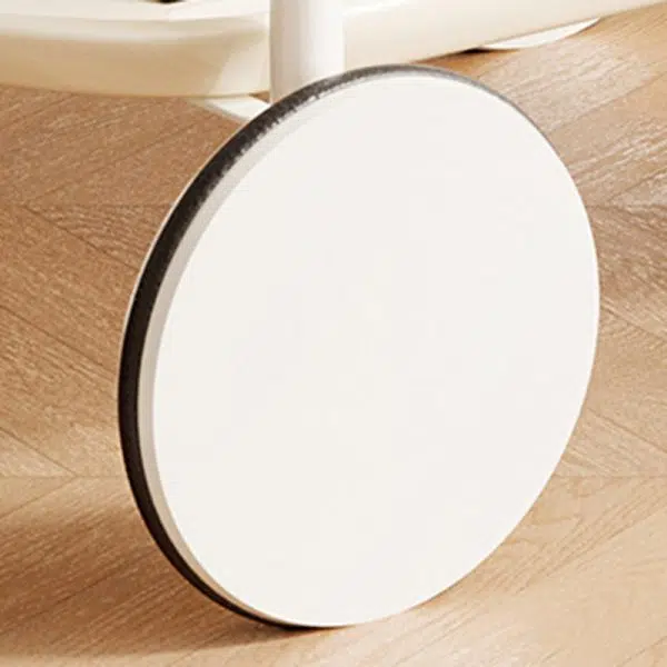 Contemporary Creative Oval Steel Plastic End Table 2-Tier For Living Room - Image 8