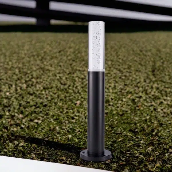 Modern Minimalist Cylinder Aluminum Acrylic LED Outdoor Landscape Light For Garden - Image 10