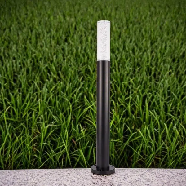Modern Minimalist Cylinder Aluminum Acrylic LED Outdoor Landscape Light For Garden - Image 12