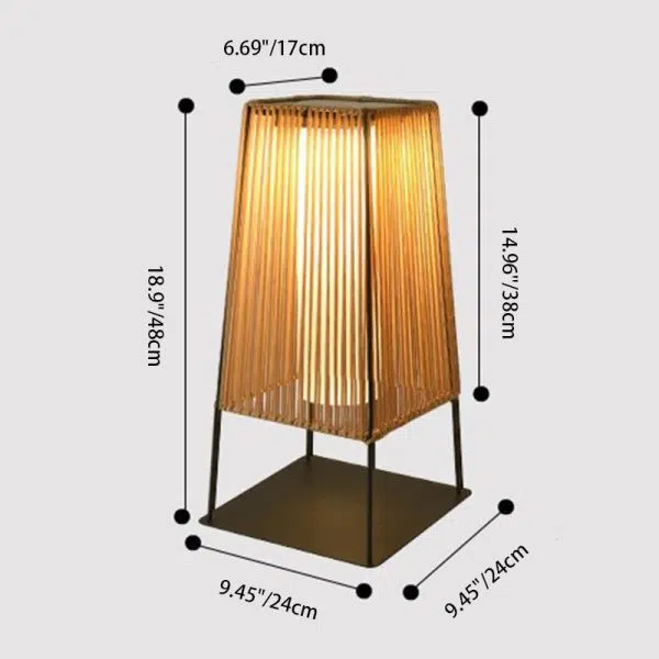 Modern Minimalist Solar Waterproof Prismatic Strip Stainless Steel Gum Rattan LED Landscape Light For Outdoor Patio - Image 4
