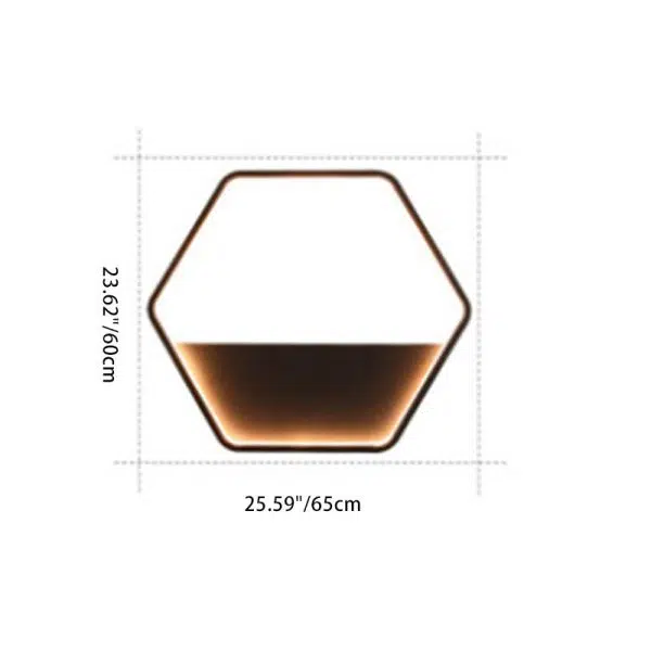 Contemporary Scandinavian Waterproof Round Hexagonal Semicircular Trapezoidal Stainless Steel Aluminum LED Outdoor Wall Sconce Lamp For Garden - Image 7