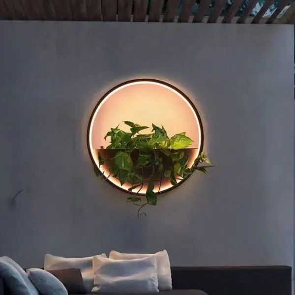 Contemporary Scandinavian Waterproof Round Hexagonal Semicircular Trapezoidal Stainless Steel Aluminum LED Outdoor Wall Sconce Lamp For Garden - Image 14
