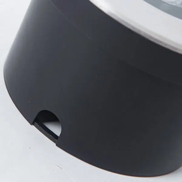 Modern Minimalist Solar Waterproof Cylinder Disc Aluminum Glass Stainless Steel LED Outdoor Ground Plug Landscape Light For Garden - Image 7