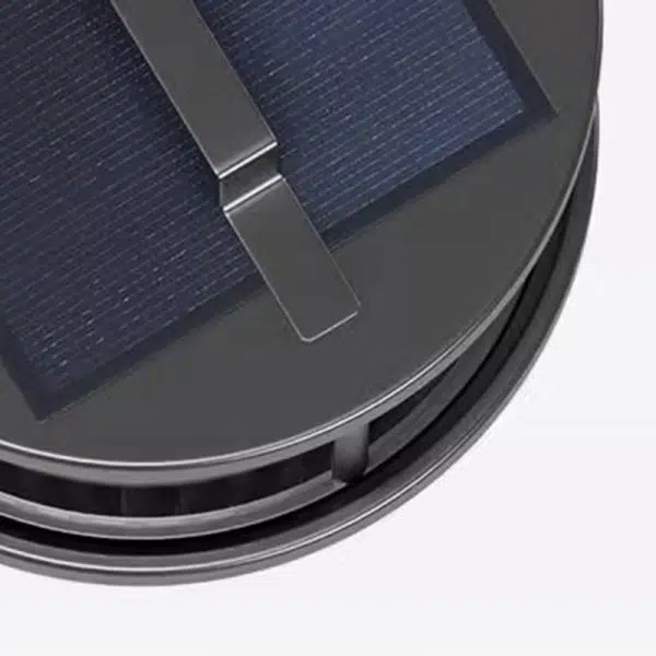 Modern Minimalist Solar Waterproof Cylinder Aluminum Iron Glass 1-Light Outdoor Landscape For Outdoor Patio - Image 8