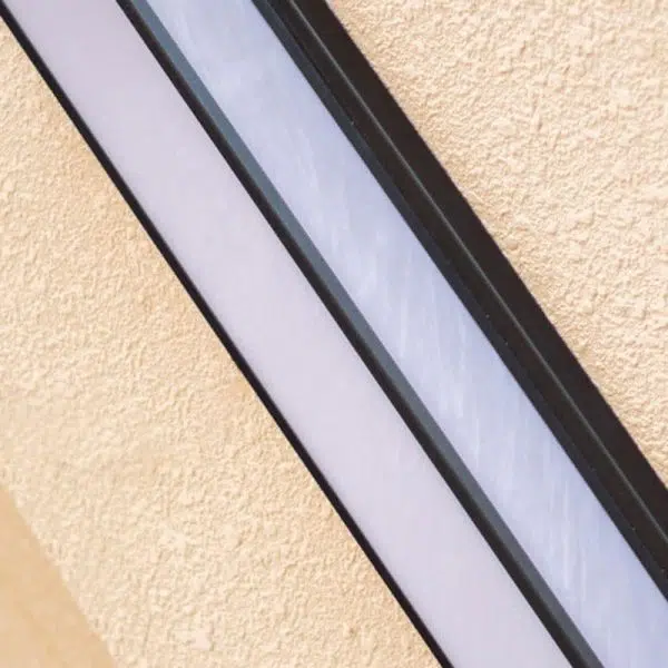 Modern Luxury Waterproof Rectangular Stainless Steel Faux Dolomite LED Outdoor Wall Sconce Lamp For Garden - Image 9