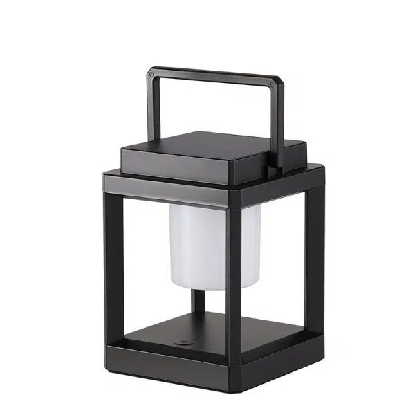 Modern Minimalist Solar Waterproof Square Cylinder Hollow ABS PC LED Outdoor Light For Camping - Image 6
