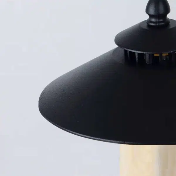 Traditional European Waterproof Half Round Cylinder Aluminum Dolomite 1-Light Outdoor Landscape Lamp For Garden - Image 6